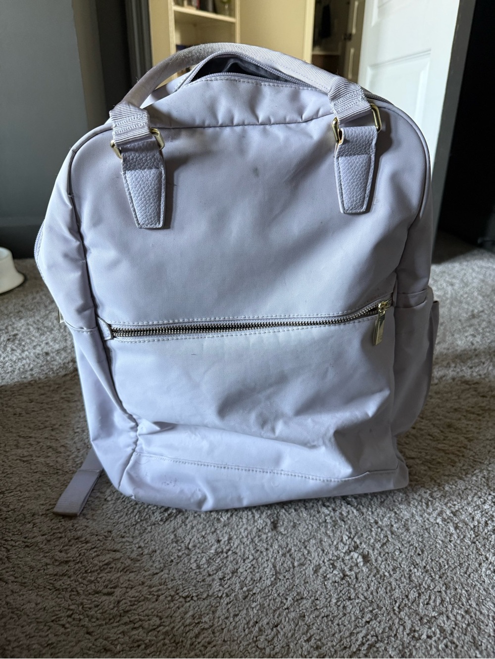 Lightweight Women's Backpack - Light Lavender